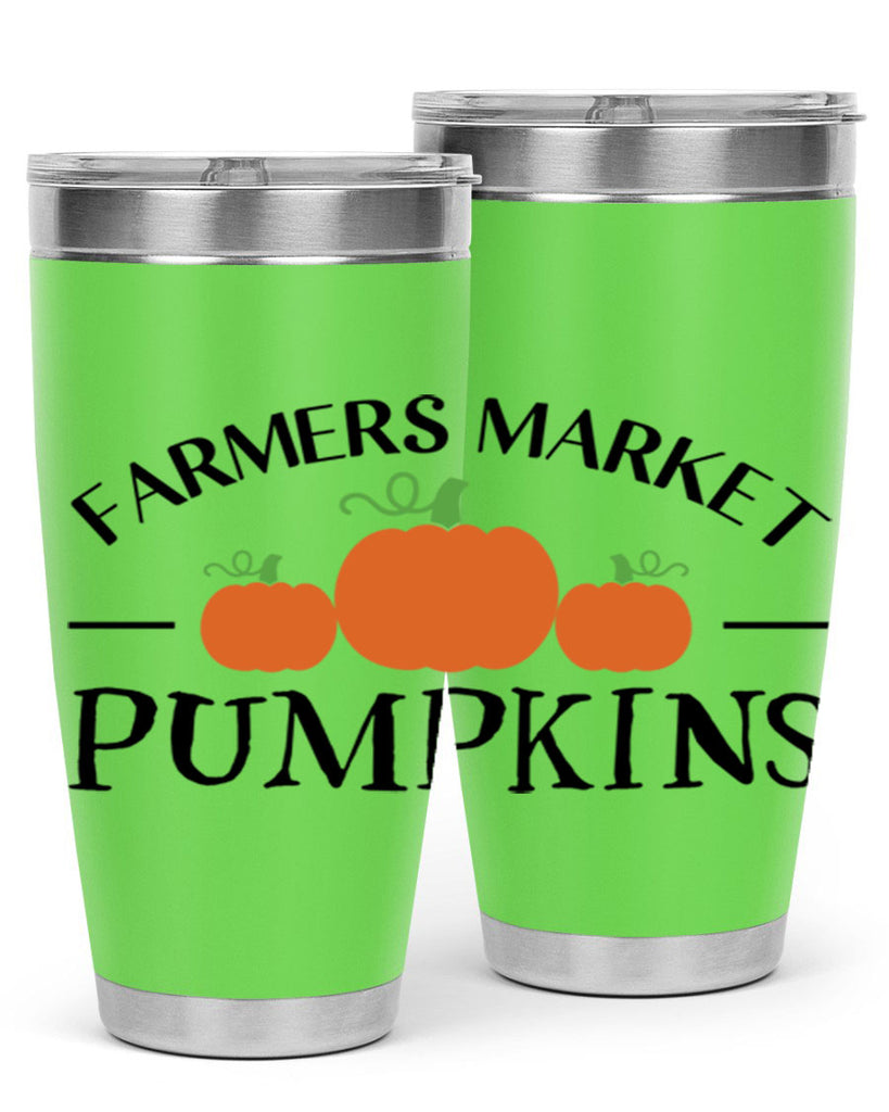 Farmers Market Pumpkins 178#- fall- Tumbler