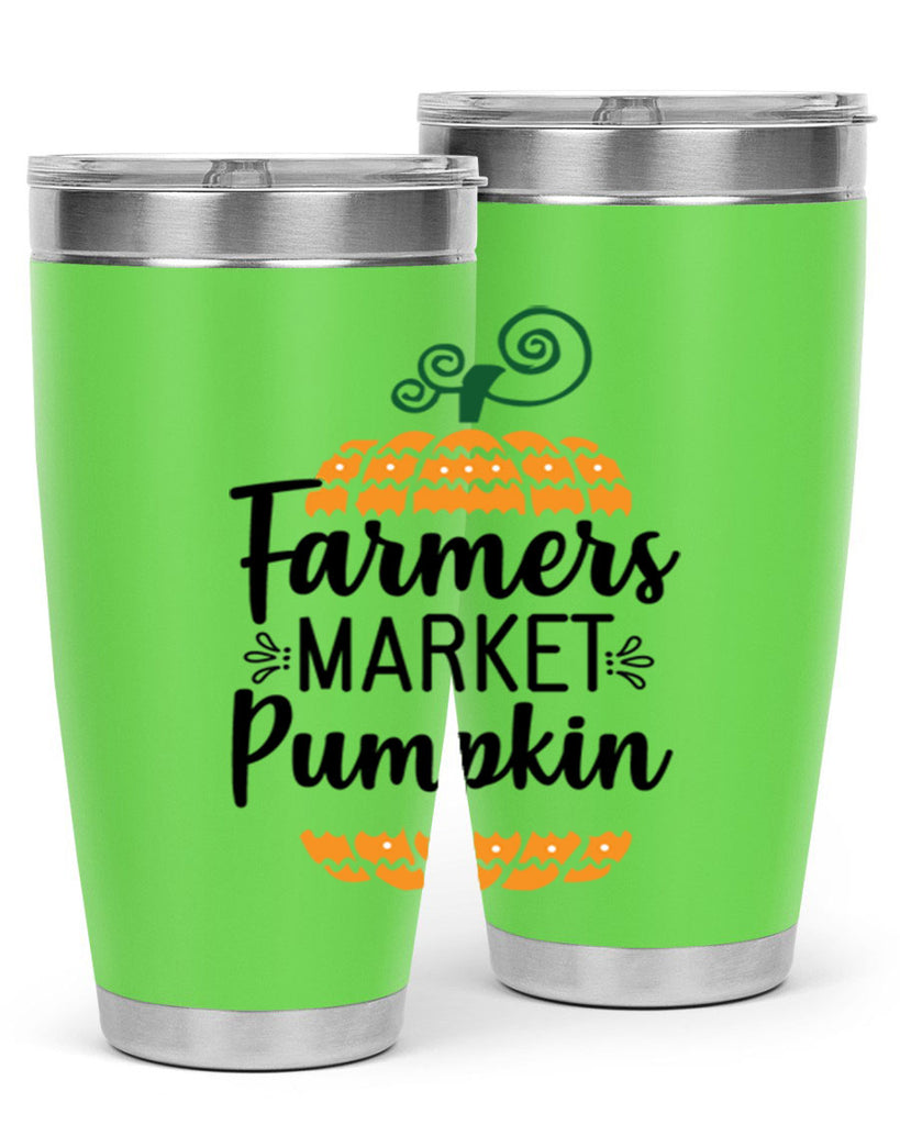 Farmersmarketpumpkin 179#- fall- Tumbler