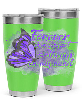 Forever In My Hear Alzheimer 149#- alzheimers- Tumbler