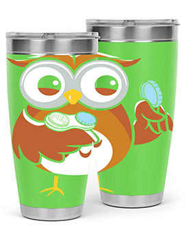 Funny Owl Contact Lens Case A TurtleRabbit 6#- owl- Tumblers