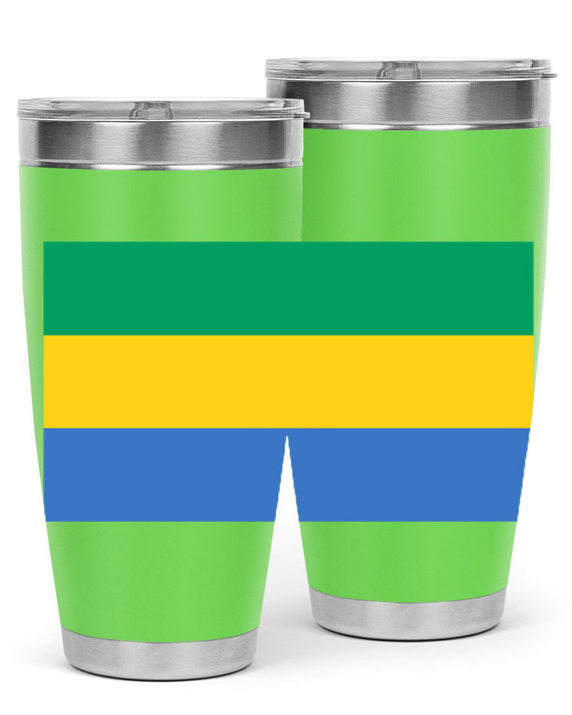 Gabon 136#- world flags- Tumbler