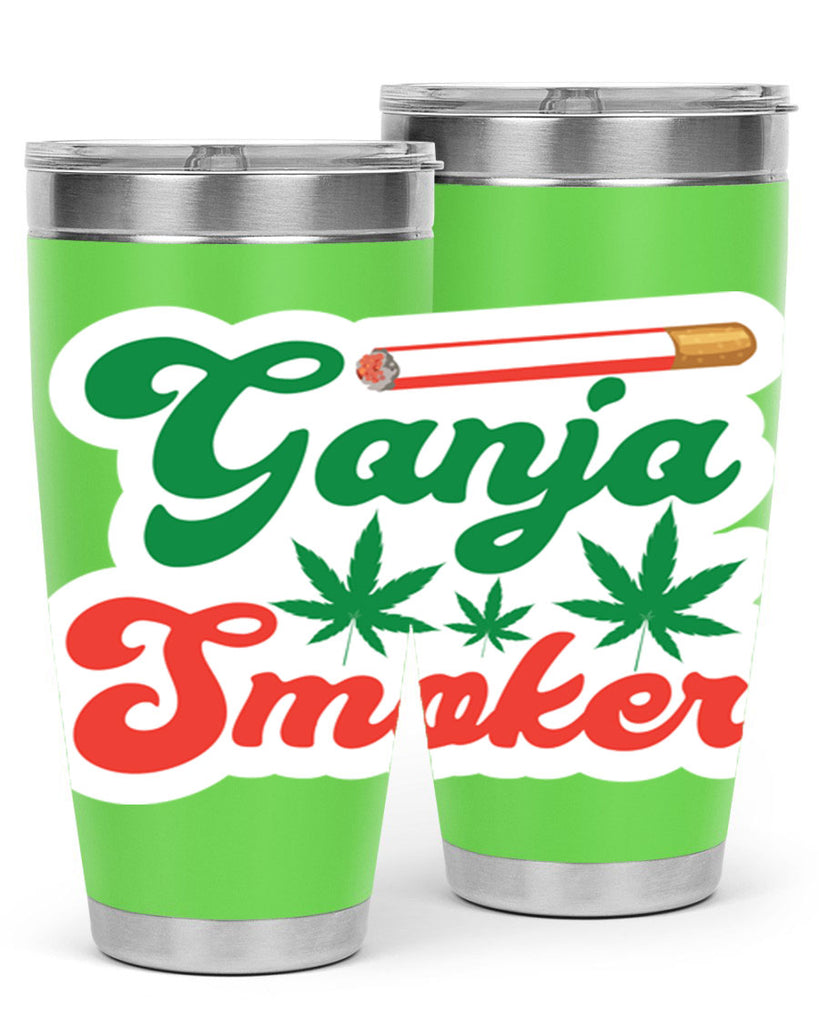 Ganja Smoker 90#- marijuana- Tumbler