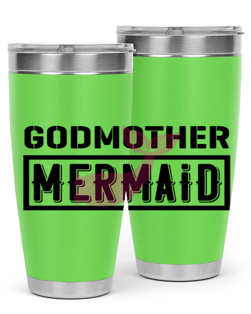 Godmother mermaid 196#- mermaid- Tumbler