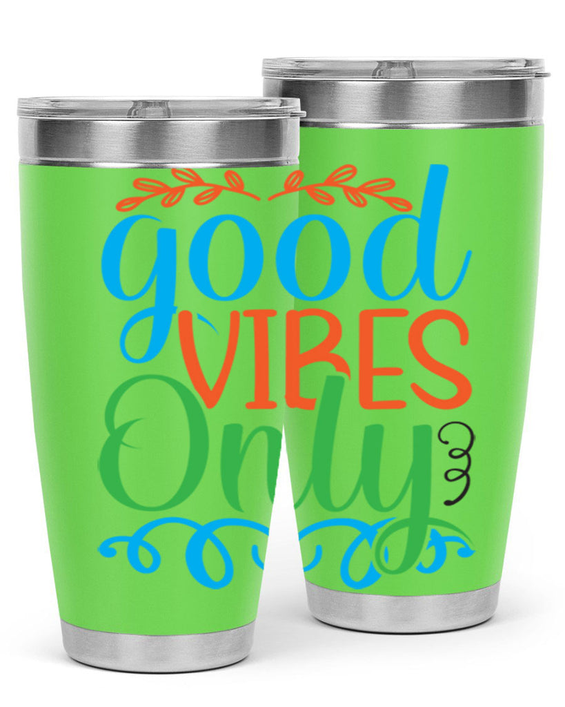 Good Vibes Only 198#- mermaid- Tumbler