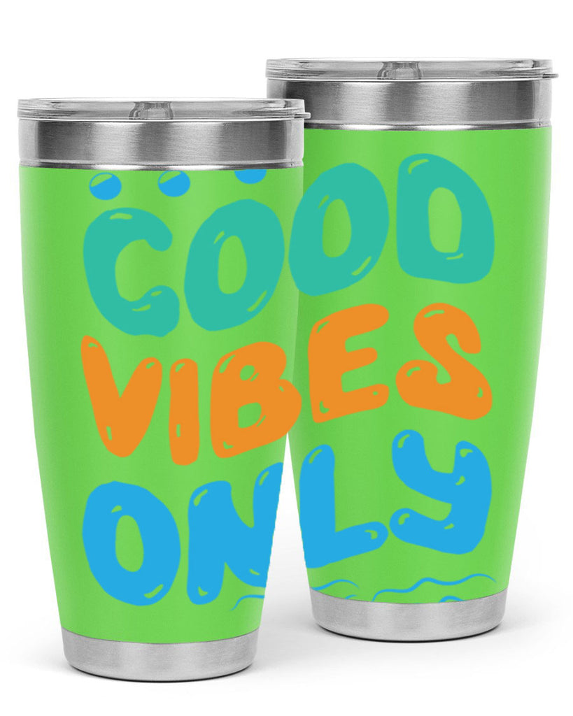 Good Vibes Only Design 200#- mermaid- Tumbler