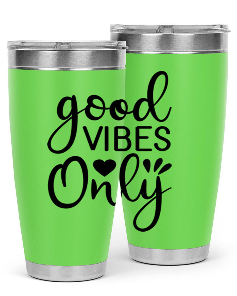 Good vibes only design 202#- mermaid- Tumbler