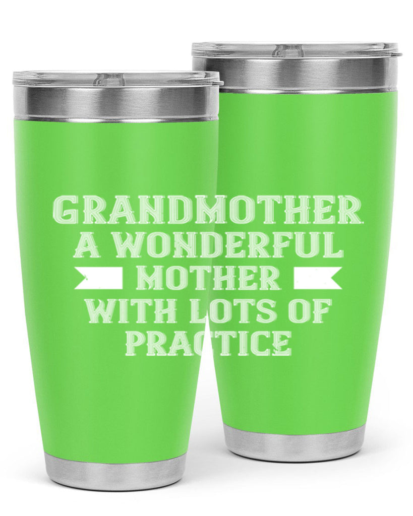 Grandmother a wonderful mother with lots of 82#- grandma - nana- Tumbler