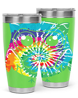 Graphic Owl Tiedye A TurtleRabbit 8#- owl- Tumblers