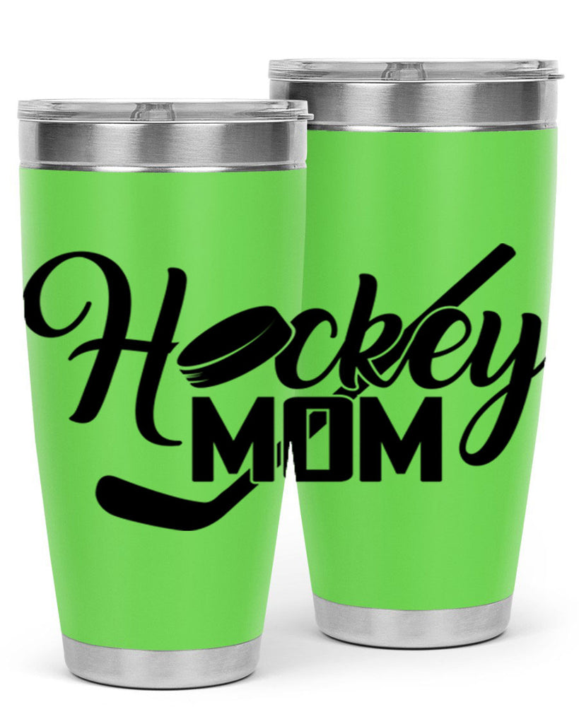 Hockey mom 1186#- hockey- Tumbler