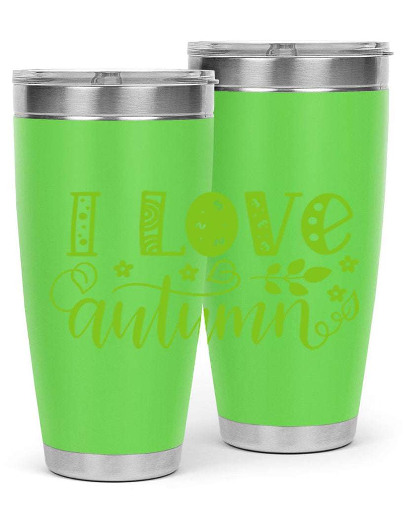 I Love Autumn 325#- fall- Tumbler