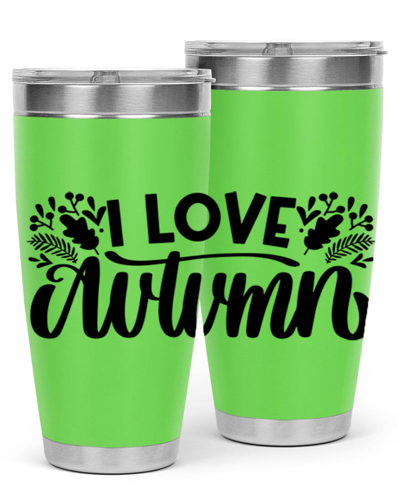 I Love Autumn 497#- fall- Tumbler