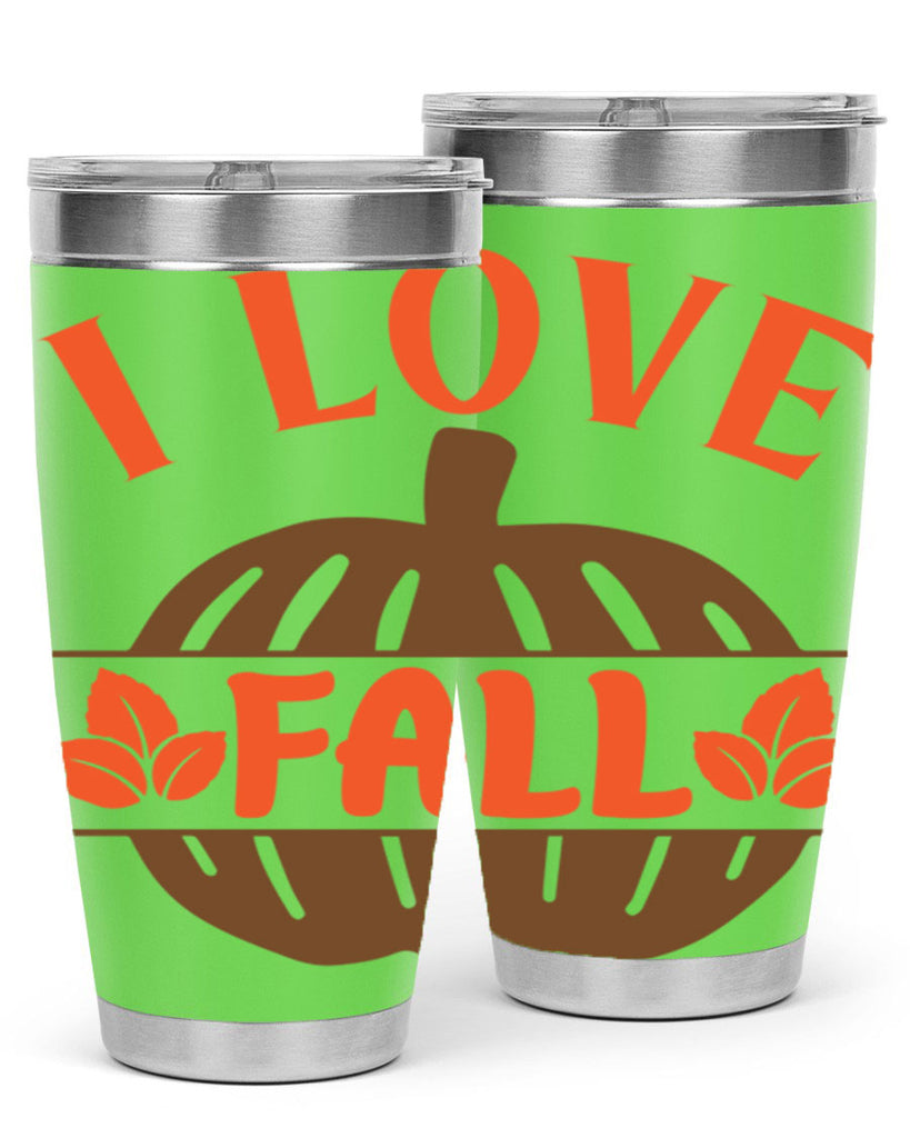 I Love Fall 337#- fall- Tumbler
