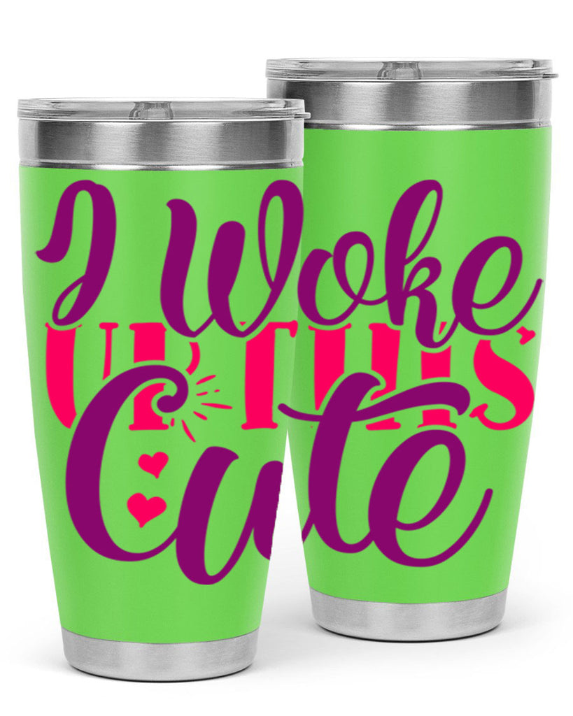 I Workup This Cute Style 243#- baby- tumbler