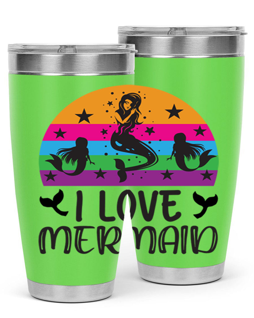 I love mermaid 230#- mermaid- Tumbler