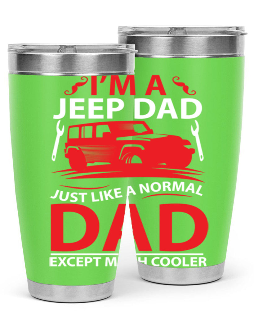 IM AJEEP DAD 51#- dad- Tumbler