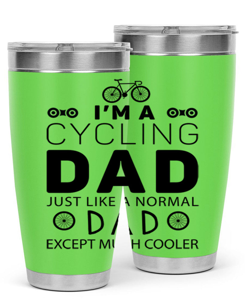 Im A Cycling Dad 4#- dad- Tumbler