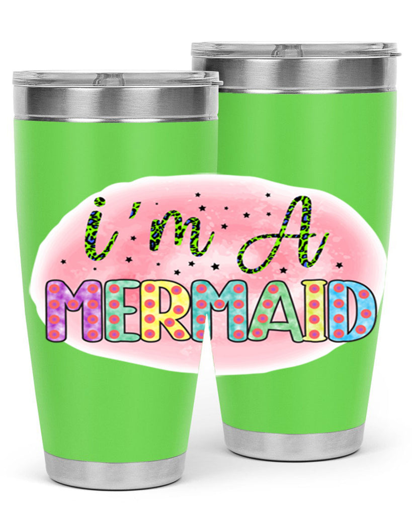 Im A Mermaid 255#- mermaid- Tumbler