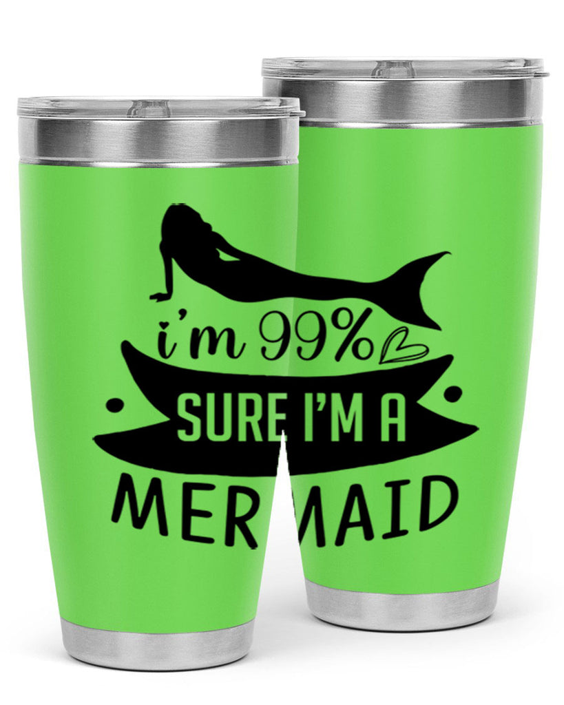 Im sure im a 248#- mermaid- Tumbler