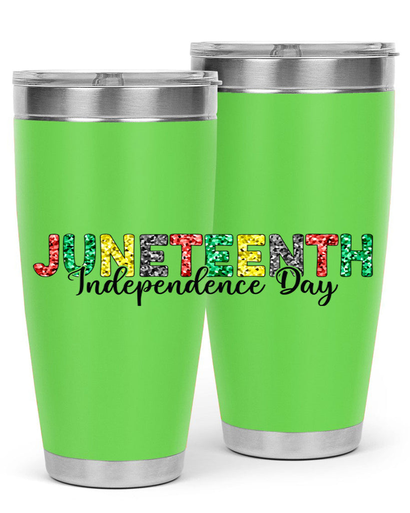 Juneteenth Independence Day 37#- Juneteenth- tumbler