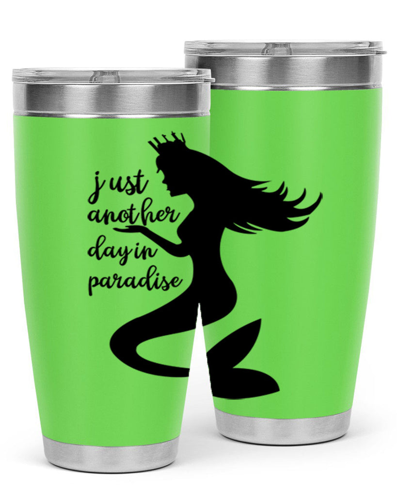 Just another day in paradise 288#- mermaid- Tumbler