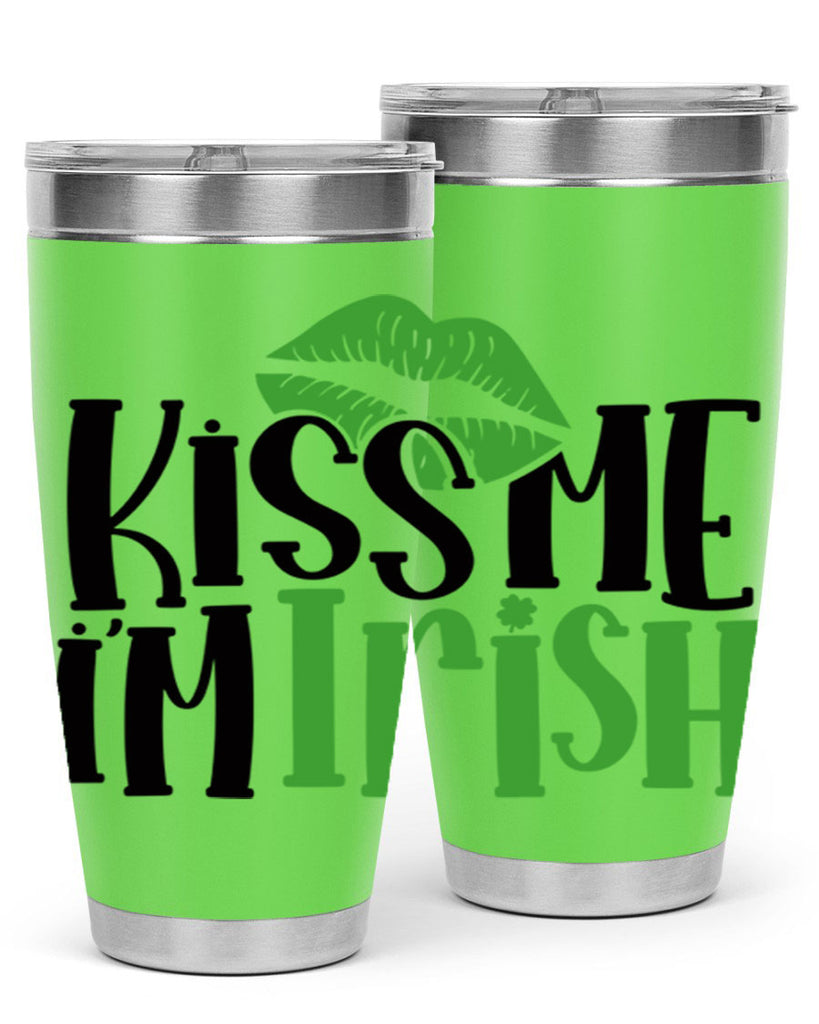 Kiss Me Im Irish Style 73#- St Patricks Day- Tumbler