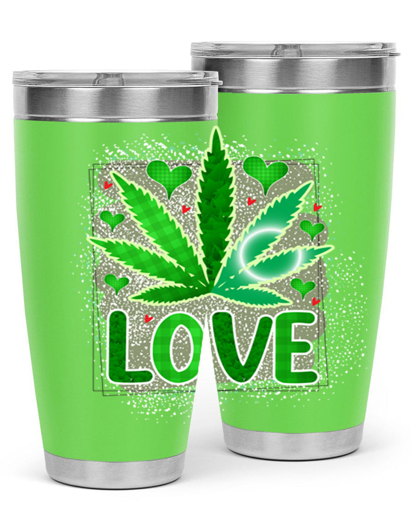 Love 188#- marijuana- Tumbler