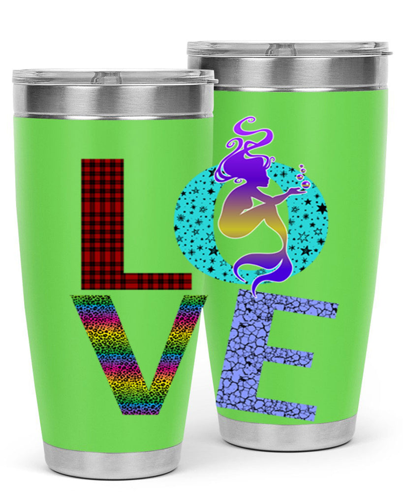 Love 304#- mermaid- Tumbler