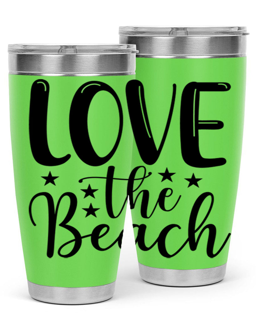 Love The Beach 305#- mermaid- Tumbler