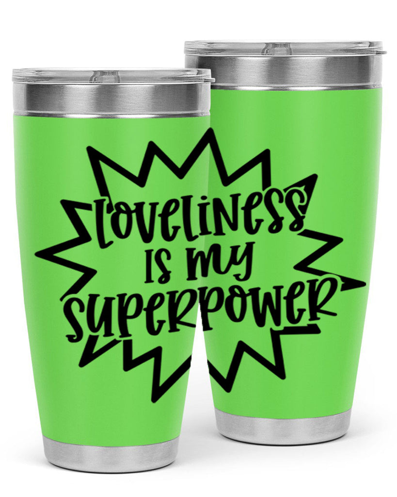 Loveliness Is My Superpower Style 53#- baby- tumbler