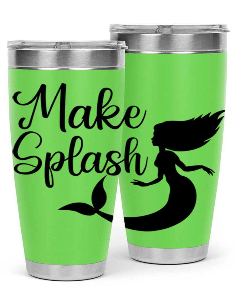 Make splash 316#- mermaid- Tumbler