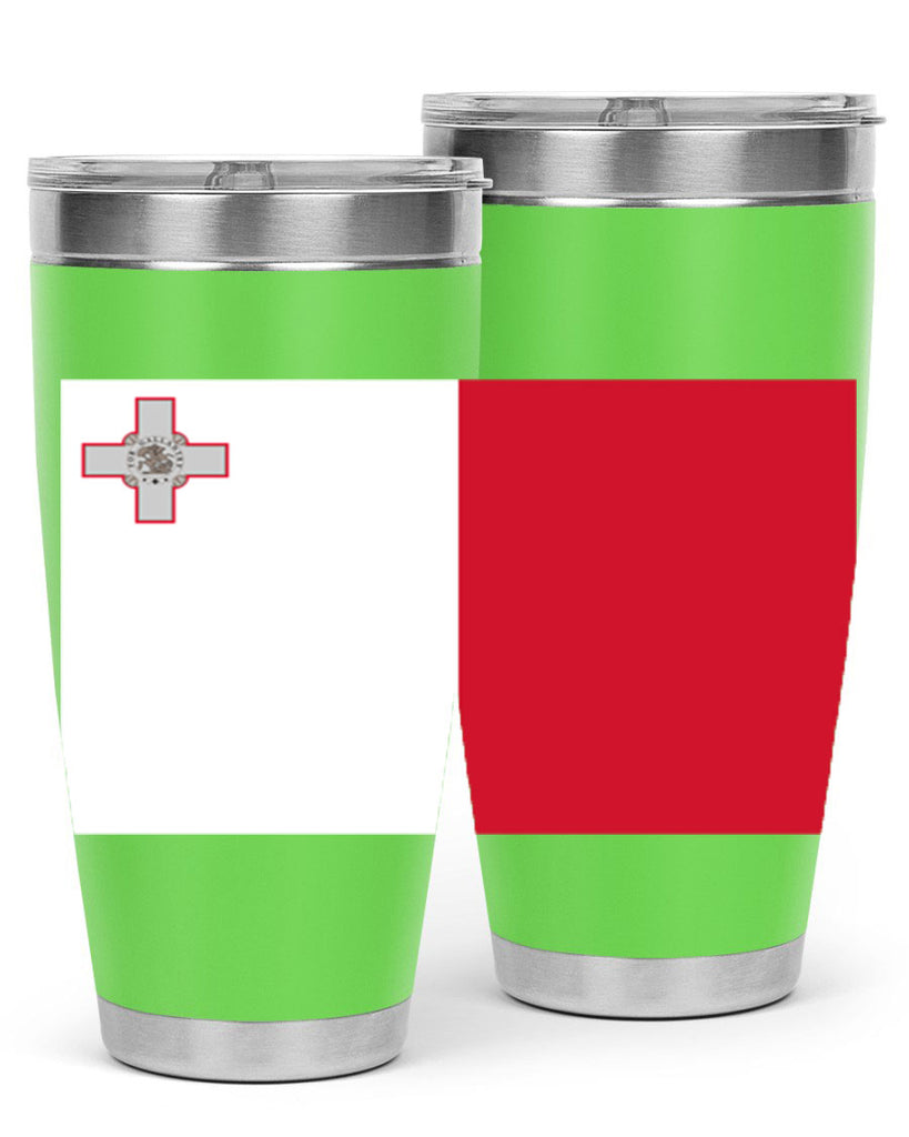 Malta 91#- world flags- Tumbler