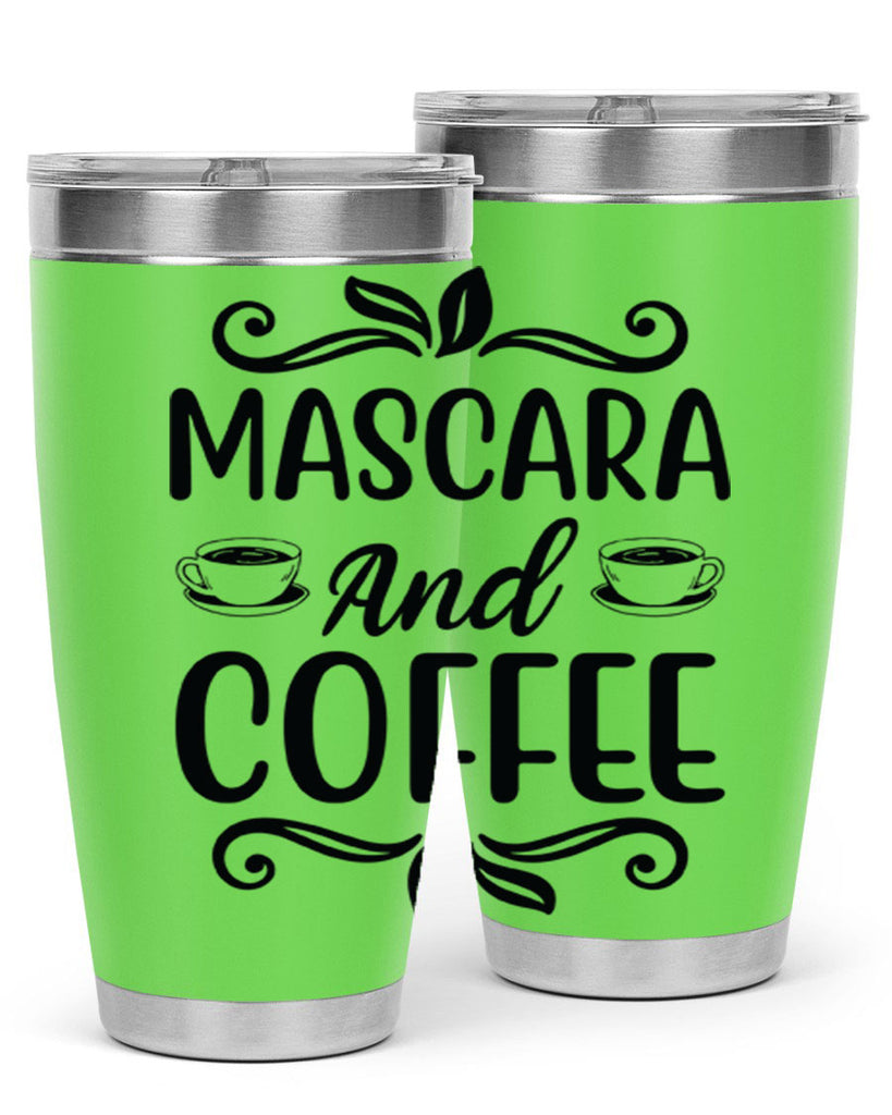 Mascara and Coffee 119#- fashion- Cotton Tank