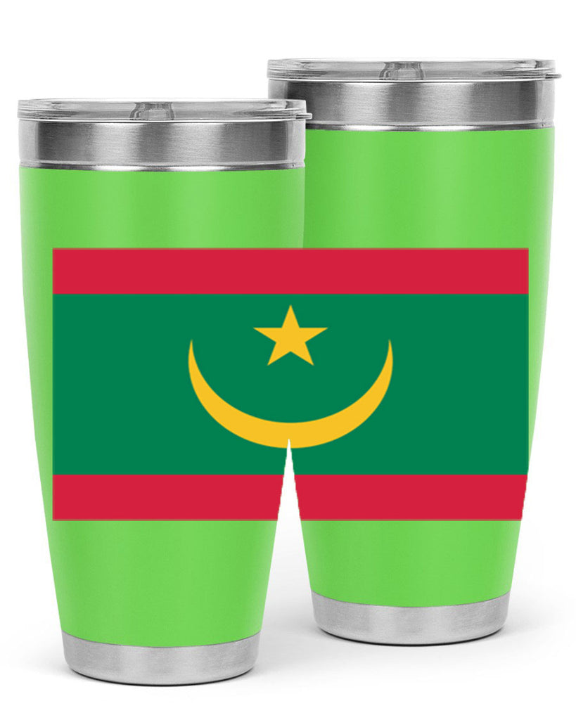 Mauritania 89#- world flags- Tumbler