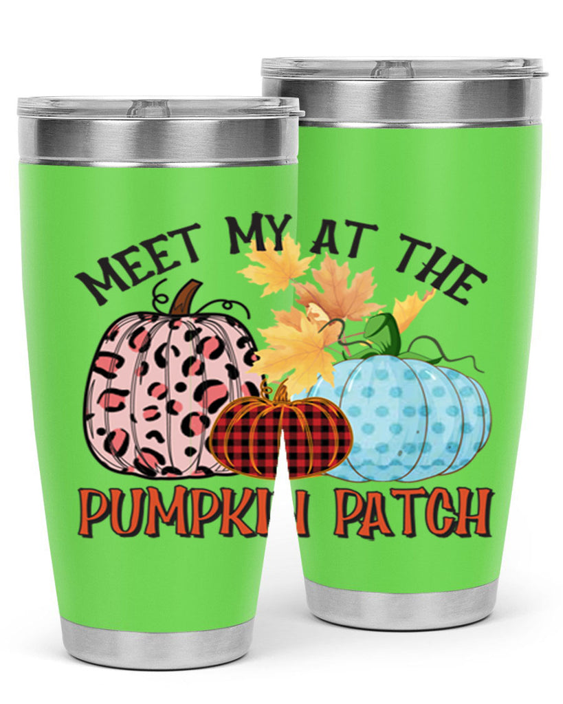 Meet My at the Pumpkin Patch 425#- fall- Tumbler