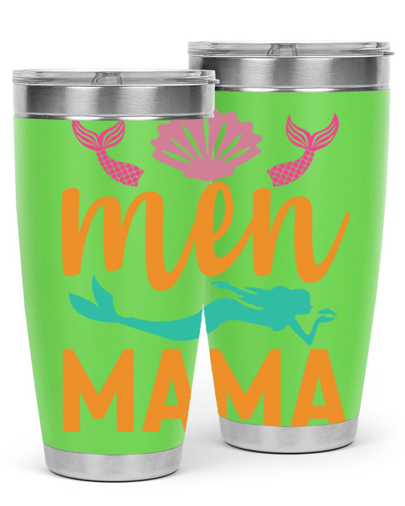 Men Mama Design 318#- mermaid- Tumbler