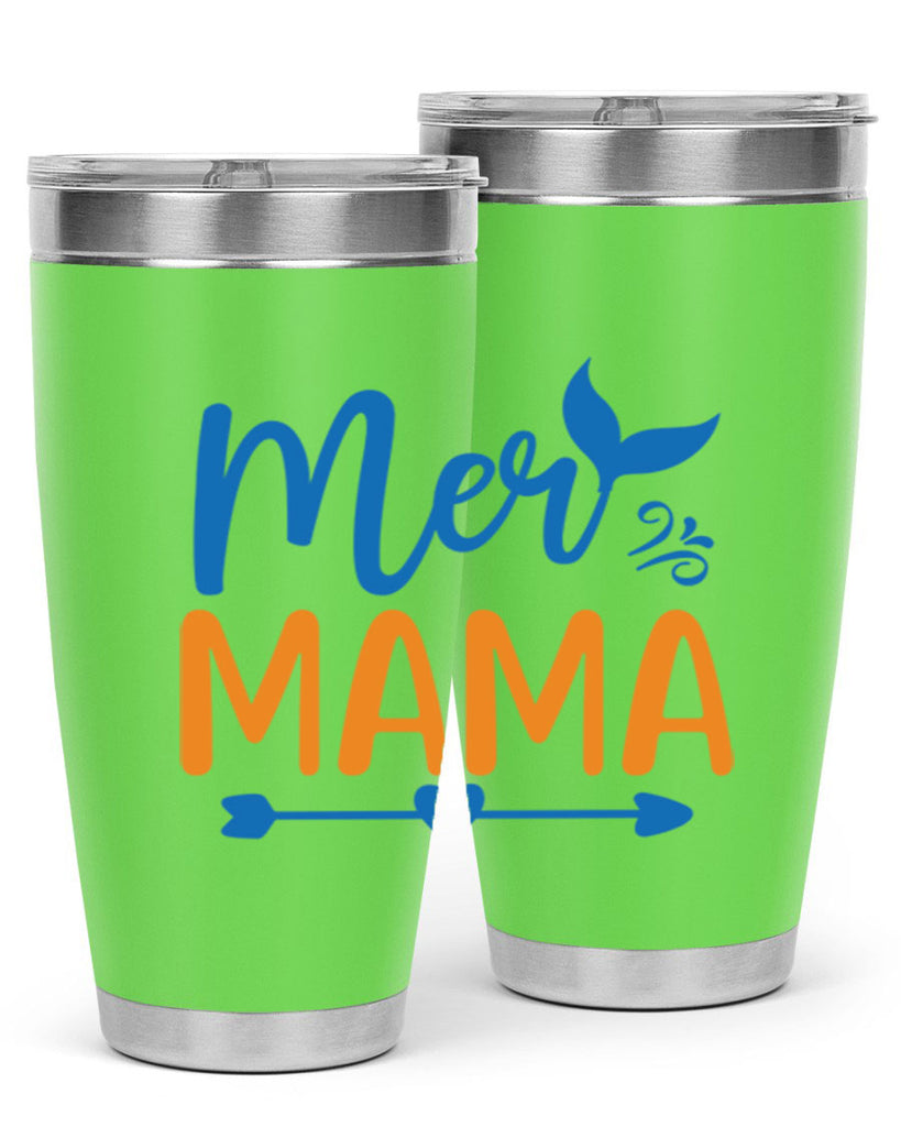 Mer Mama 330#- mermaid- Tumbler