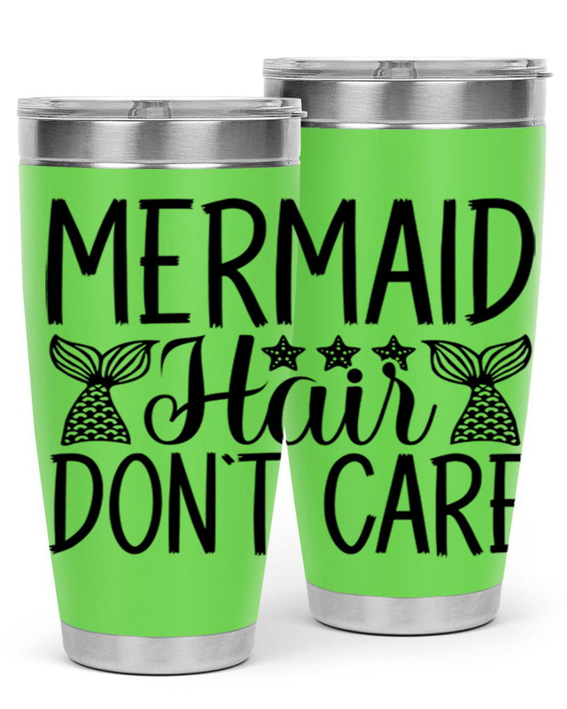 Mermaid Hair Dont Care 405#- mermaid- Tumbler