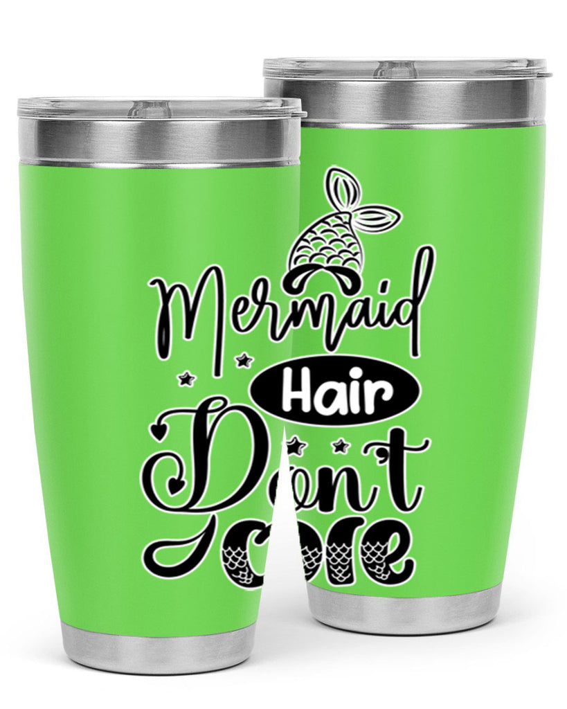 Mermaid Hair Dont Care 407#- mermaid- Tumbler
