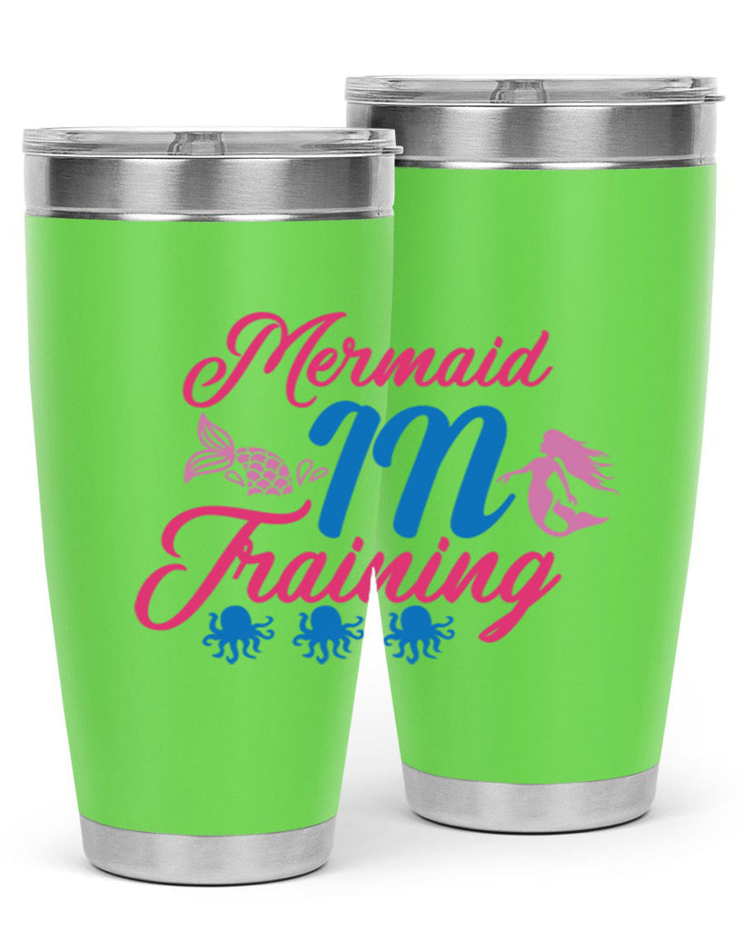 Mermaid In Training 363#- mermaid- Tumbler