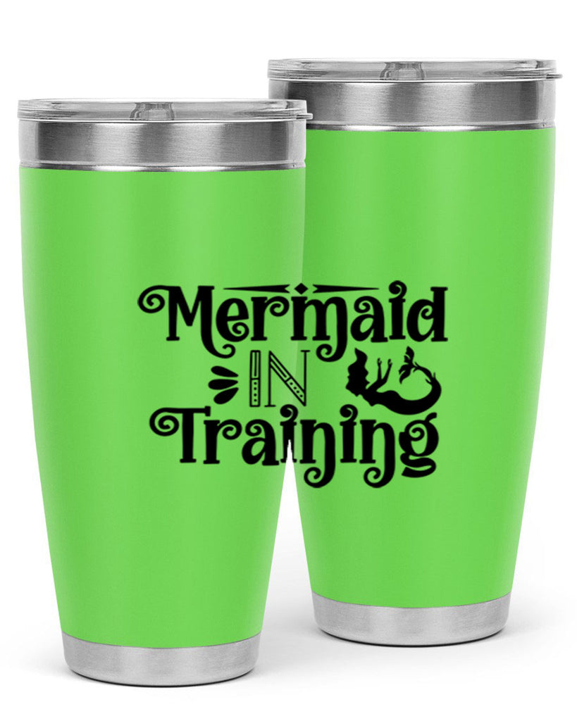 Mermaid In Training 364#- mermaid- Tumbler