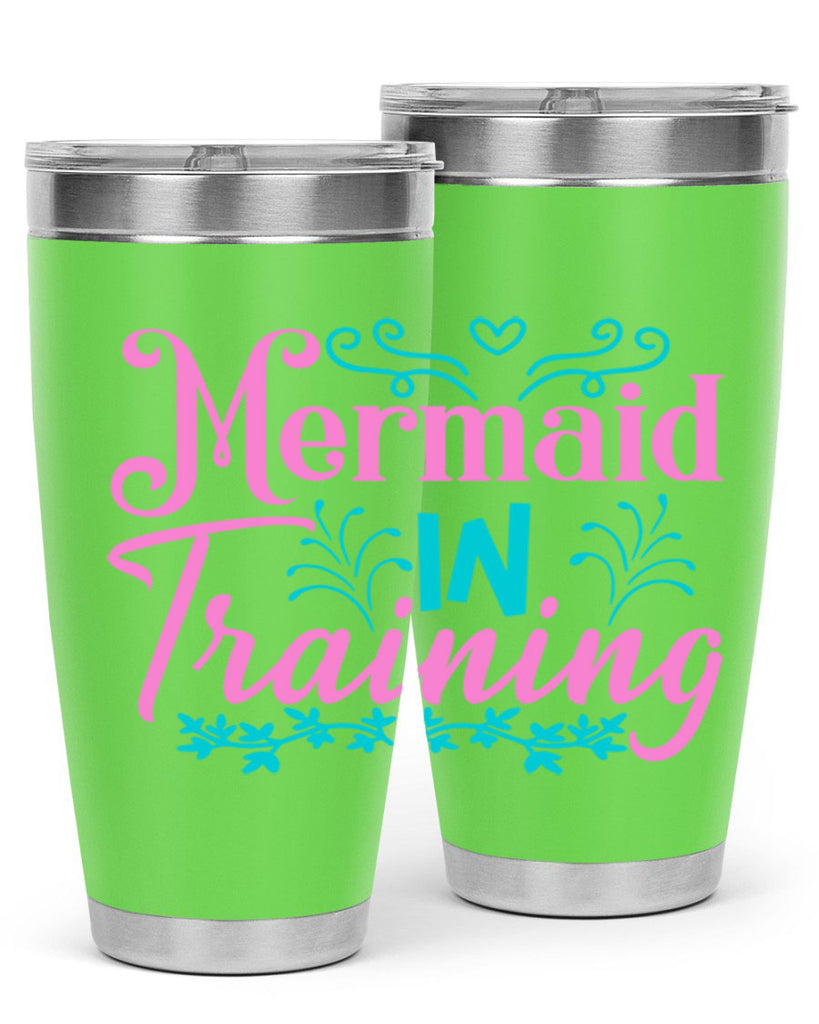 Mermaid In Training 366#- mermaid- Tumbler