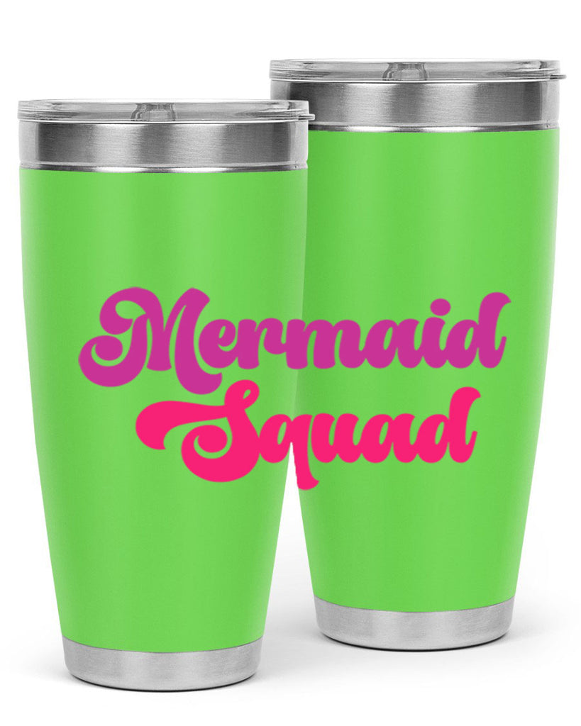 Mermaid Squad 384#- mermaid- Tumbler