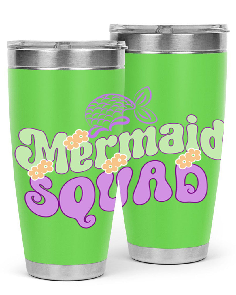 Mermaid Squad 445#- mermaid- Tumbler