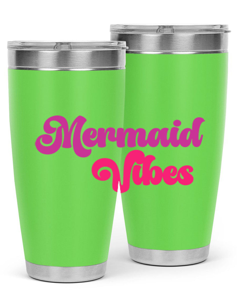 Mermaid Vibes 388#- mermaid- Tumbler