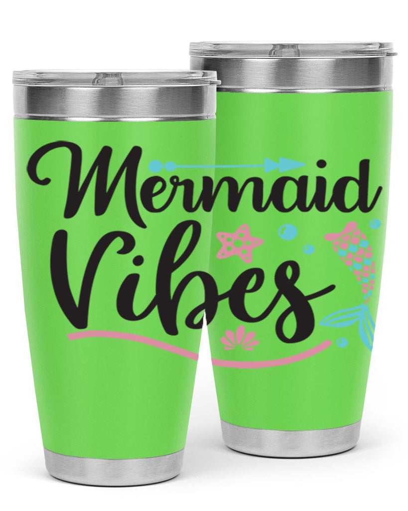 Mermaid Vibes 389#- mermaid- Tumbler