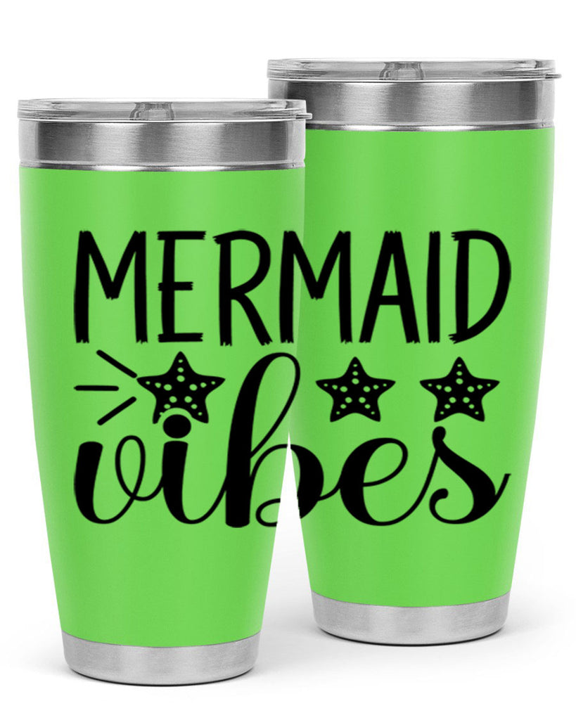 Mermaid Vibes 457#- mermaid- Tumbler