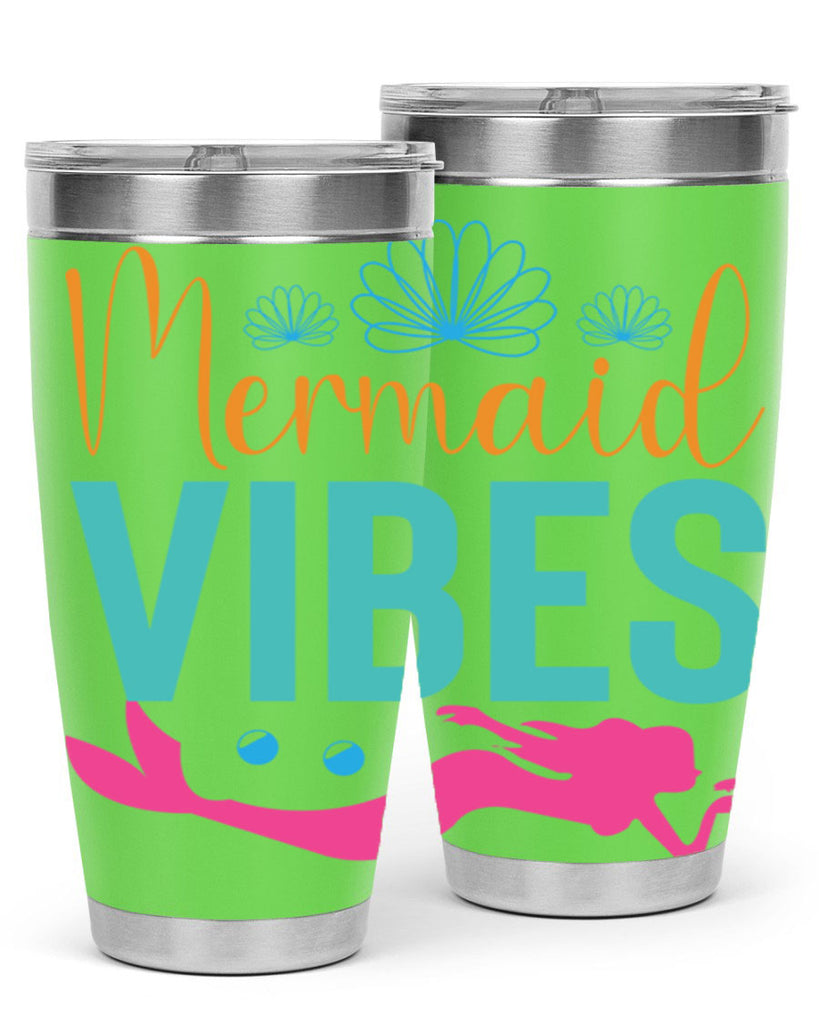 Mermaid Vibes Design 465#- mermaid- Tumbler