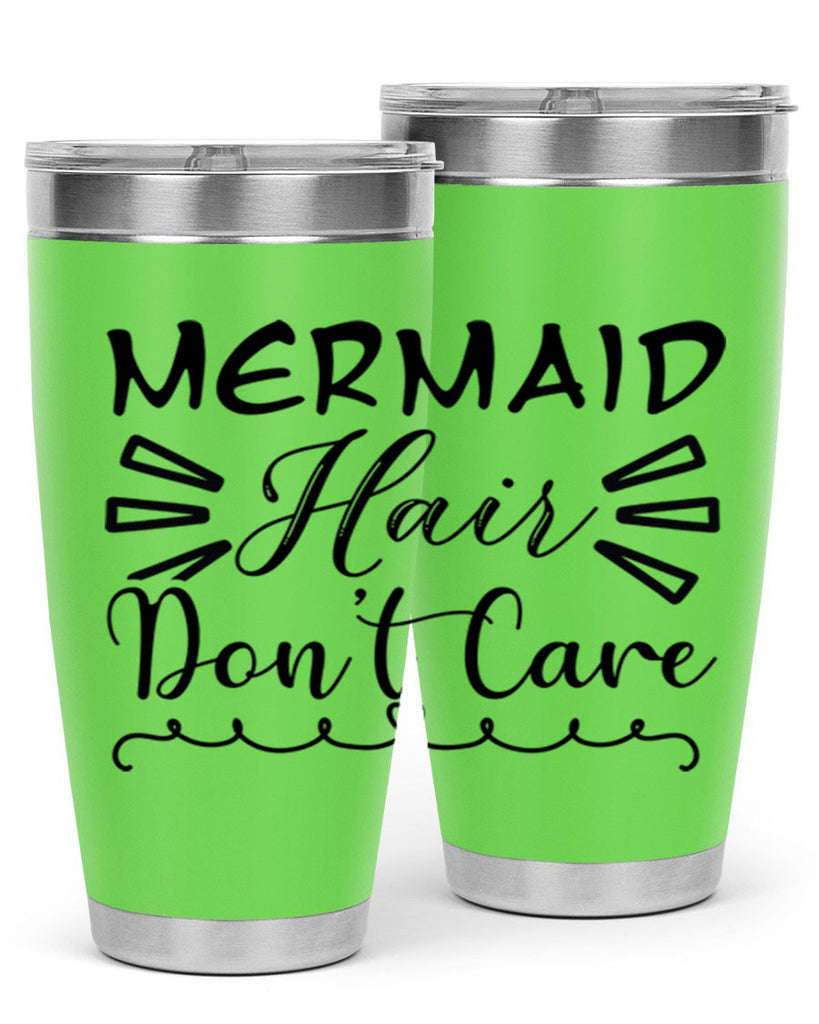 Mermaid hair dont care 404#- mermaid- Tumbler