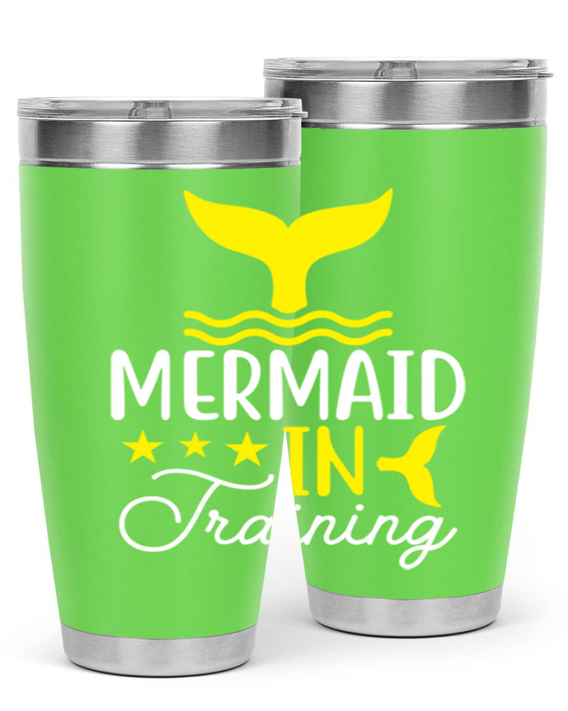 Mermaid in Training 361#- mermaid- Tumbler