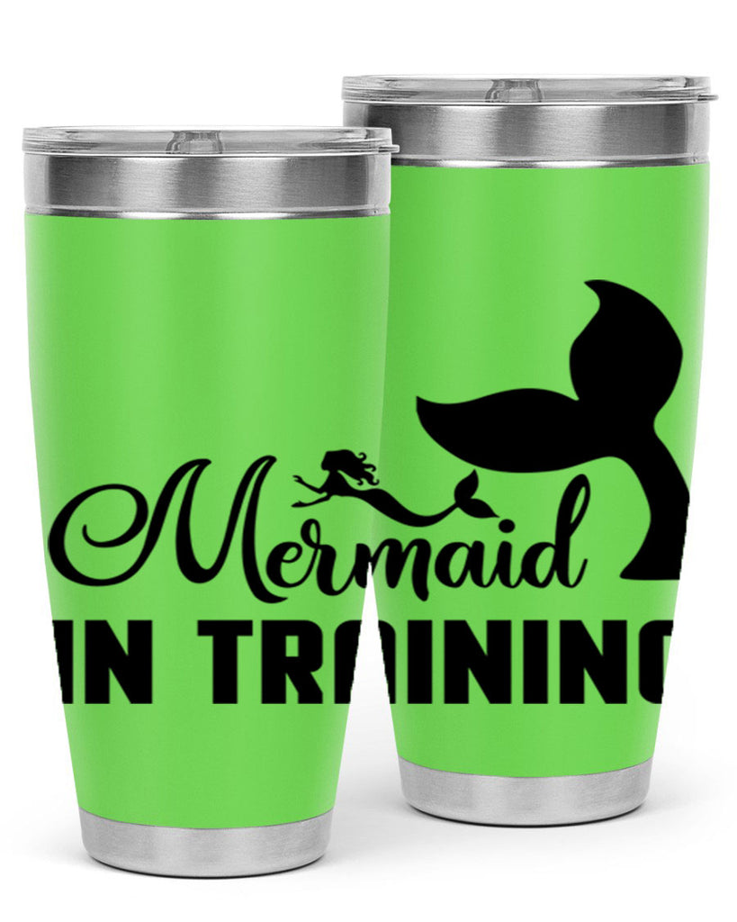 Mermaid in training 423#- mermaid- Tumbler